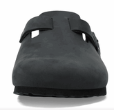 BIRKENSTOCK Boston Oiled Leather-Black at Gravity NYC